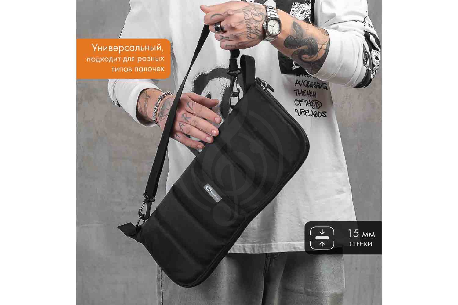 Чехол для палочек BAG&music BM1217 StixBag - Чехол для барабанных палочек - фото 19