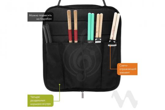 Чехол для палочек BAG&music BM1217 StixBag - Чехол для барабанных палочек - фото 18