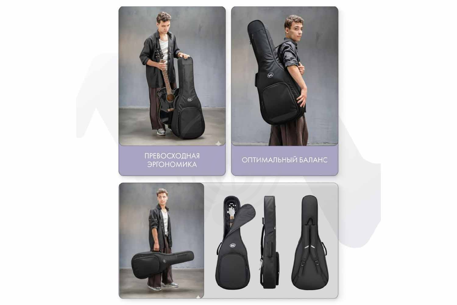 Чехол для акустической гитары BAG&music BM1232 Simple Acoustic - Чехол для акустической гитары - фото 2