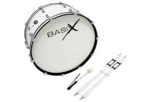 Изображение Basix Marching Bass Drum 24x12" - Маршевый бас барабан