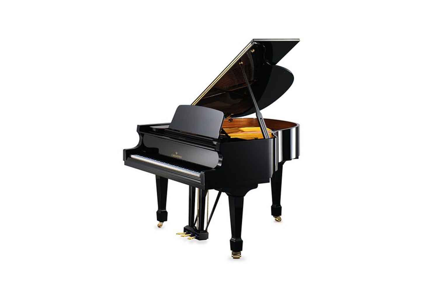 Акустический рояль Bechstein B 160 BLP - Рояль акустический черный, полированный - фото 1