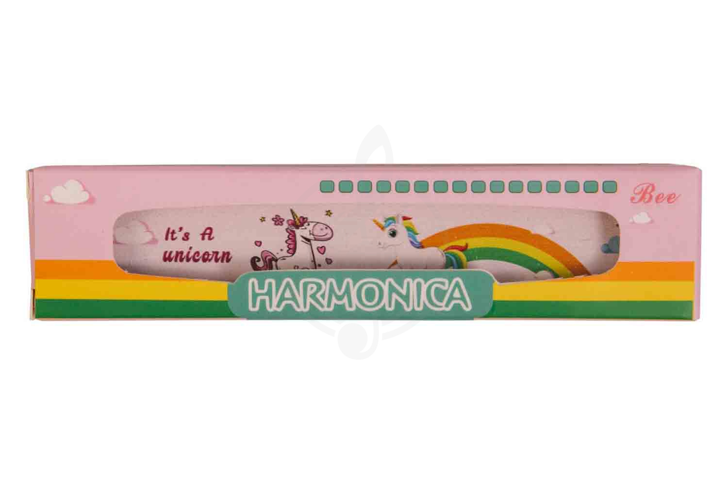 Тремоло губные гармошки BEE DF16W PINK - Гармошка губная тремоло - фото 6
