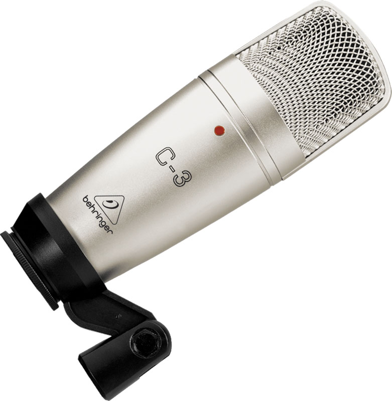 Микрофон для стрима Behringer C-3 - конденсаторный студийный микрофон - фото 1