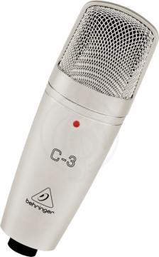 Микрофон для стрима Behringer C-3 - конденсаторный студийный микрофон - фото 2
