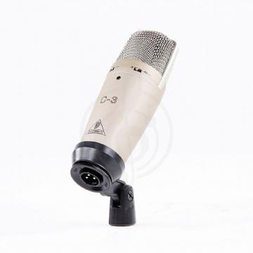 Микрофон для стрима Behringer C-3 - конденсаторный студийный микрофон - фото 3