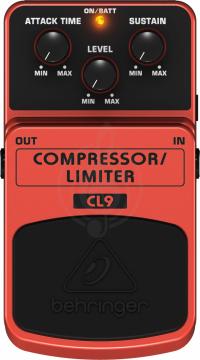 Педаль эффектов для электрогитары Behringer CL9 COMPRESSOR/LIMITER - фото 3