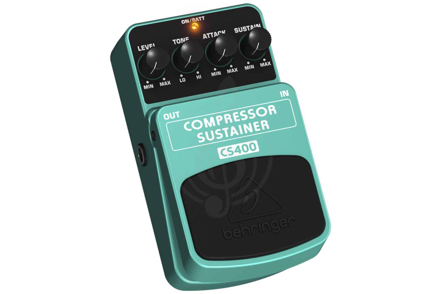 Педаль эффектов для электрогитары Behringer CS400 Compressor Sustainer - Педаль эффектов компрессор сустейнер - фото 3