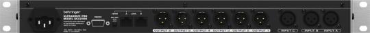 Аудиопроцессор Behringer DCX2496 ULTRA-DRIVE PRO - процессор, 3 ан.входа (1-AES/EBU),6 аналог.выхода,24-бит/96 кГц  - фото 3