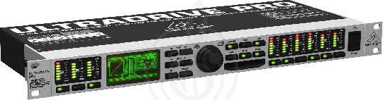 Аудиопроцессор Behringer DCX2496 ULTRA-DRIVE PRO - процессор, 3 ан.входа (1-AES/EBU),6 аналог.выхода,24-бит/96 кГц  - фото 1