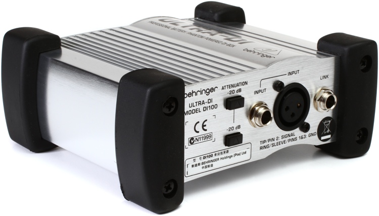 DI-box Behringer DI100 - Активный DI-box - фото 1