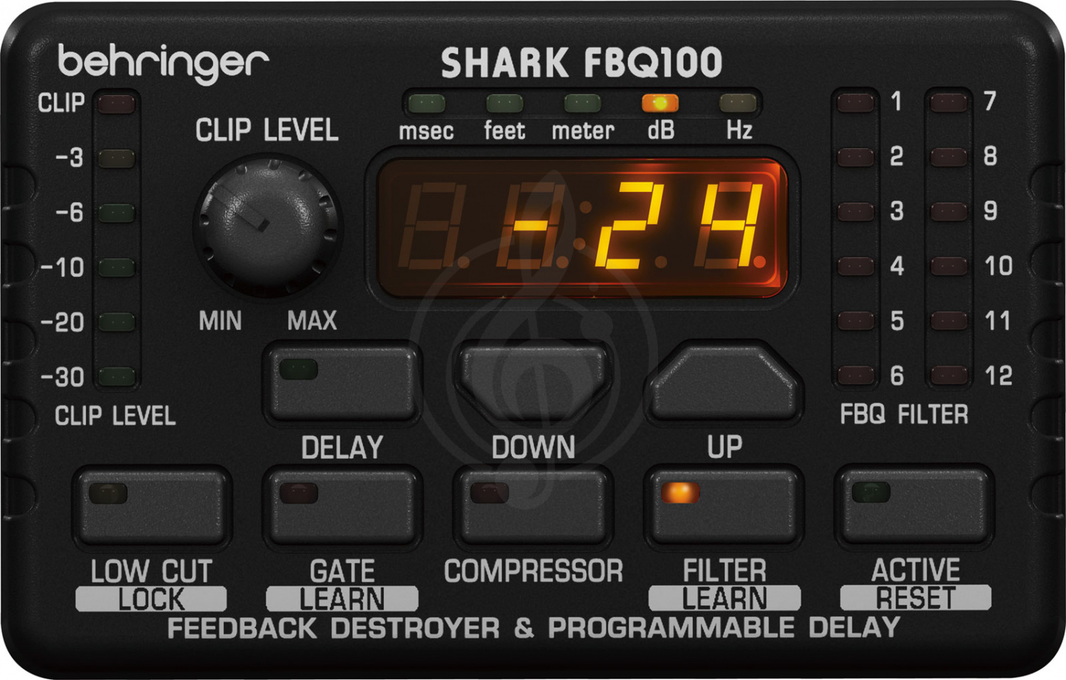 Подавитель обратной связи Behringer FBQ100 SHARK подавитель обратной связи  - фото 2