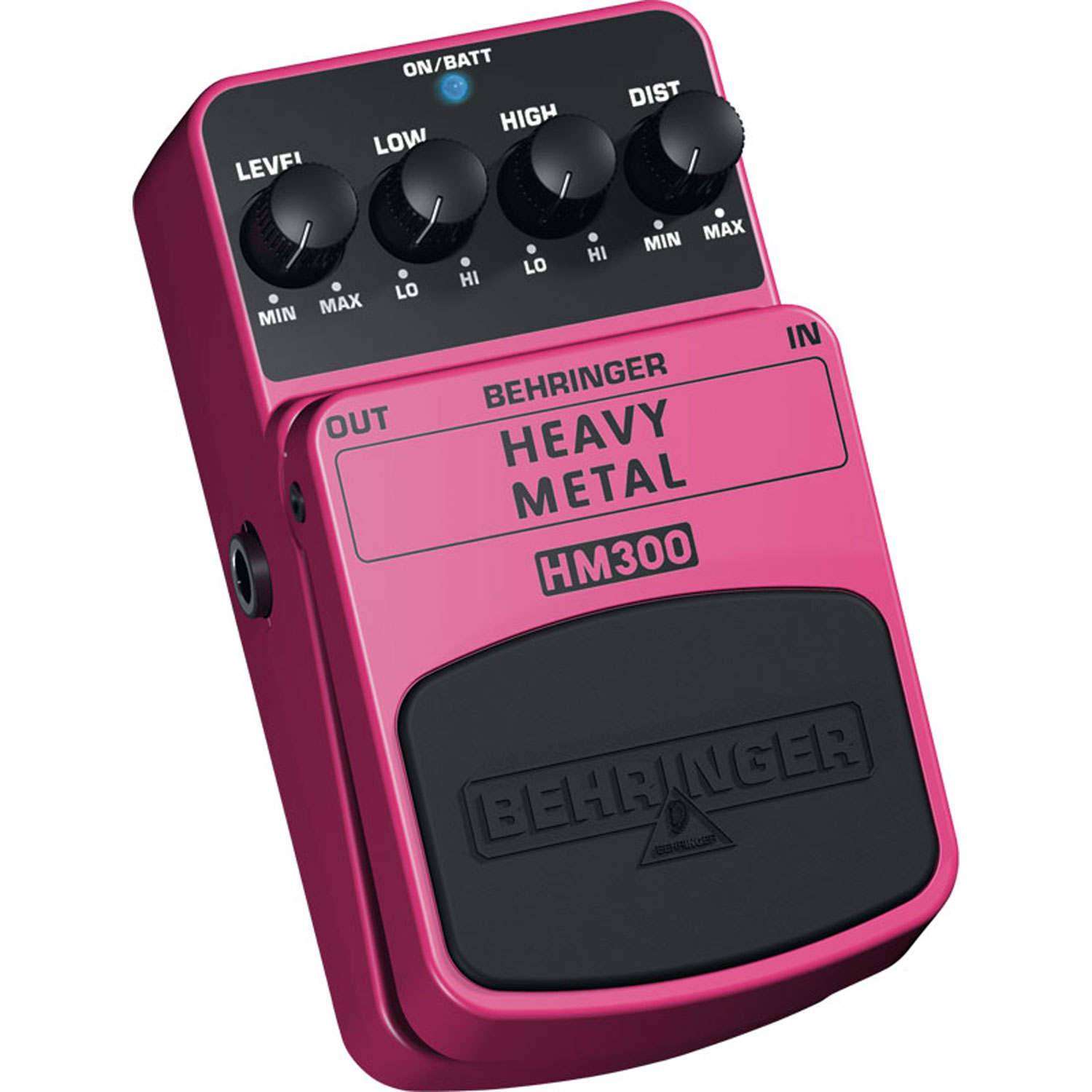 Педаль эффектов для электрогитары Behringer HM300 "Heavy metal" педаль гитарная  - фото 1