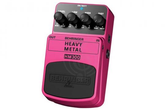 Behringer HM300 "Heavy metal" педаль гитарная - фото 2 Педаль эффектов для электрогитары Behringer HM300 "Heavy metal" педаль гитарная - фото 2