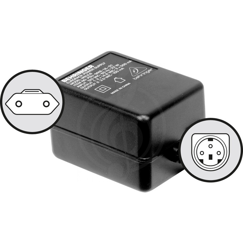  Behringer PSU6-EU -Блок питания (адаптер) для UB1002FX, UB1202FX,1002FX,1202FX ,QX1002USB,QX1202USB - фото 2