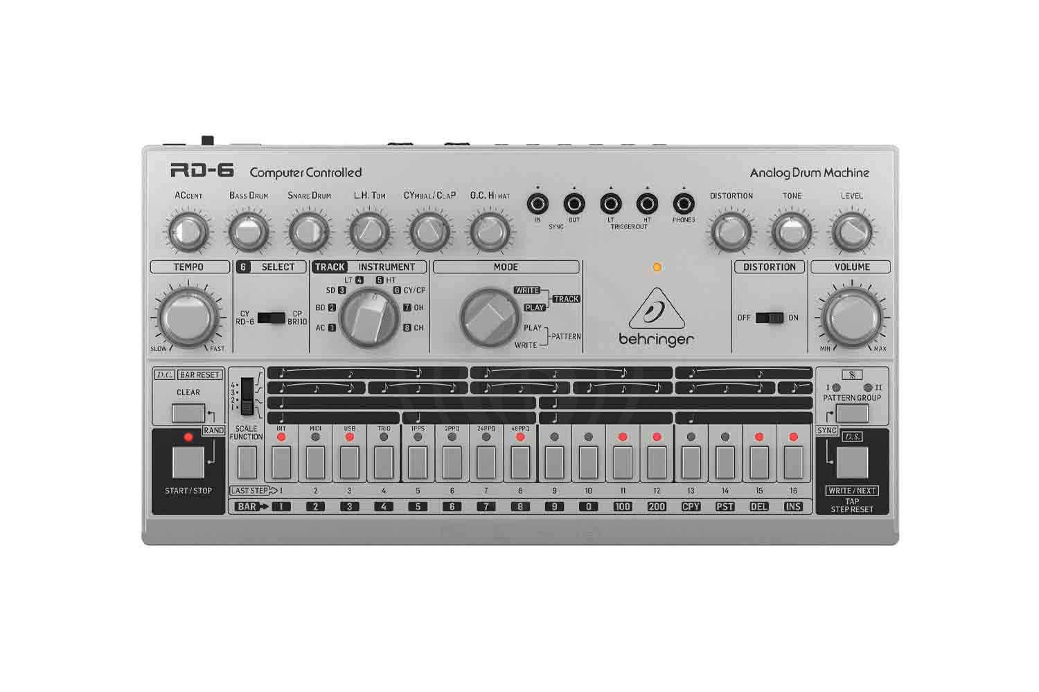 Драм-машина BEHRINGER RD-6-SR - аналоговая драм-машина - фото 2