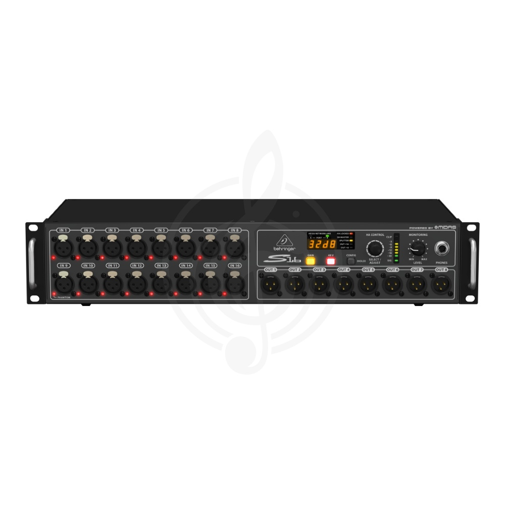 Цифровой микшер BEHRINGER S16 Плата расширения для X32 - фото 2