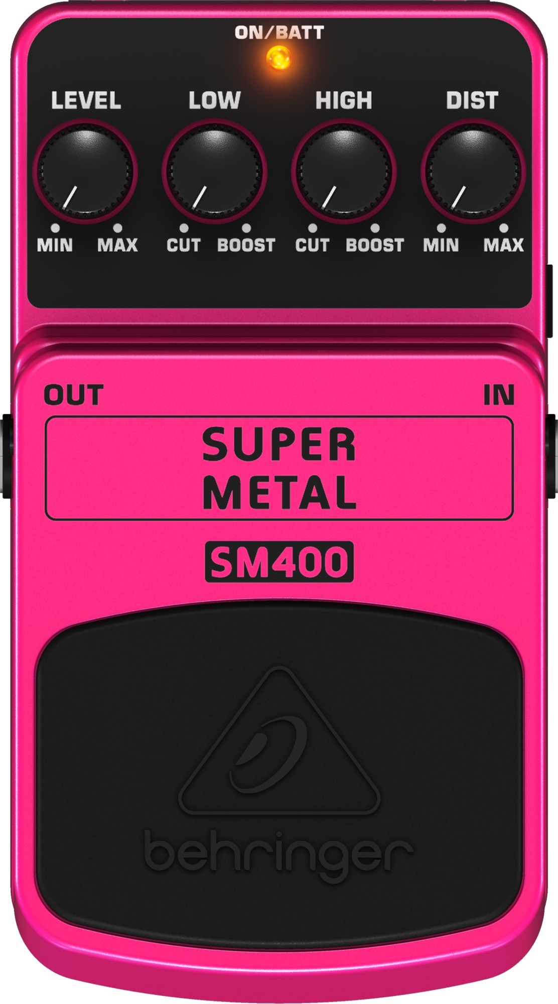 Педаль эффектов для электрогитары Behringer SM400 "Super metal" педаль эффектов  - фото 1