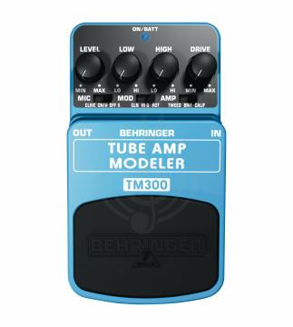 Behringer TM300 "TUBE AMP MODELER" педаль эффектов - фото 2 Эмулятор Behringer TM300 "TUBE AMP MODELER" педаль эффектов - фото 2