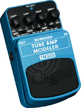Behringer TM300 "TUBE AMP MODELER" педаль эффектов - фото 1 Эмулятор Behringer TM300 "TUBE AMP MODELER" педаль эффектов - фото 1