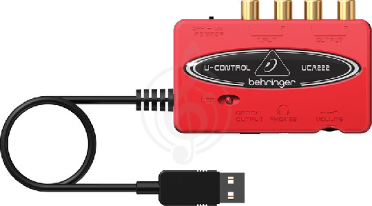  Behringer UCA222 Внешний интерфейс USB - фото 1