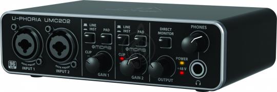  BEHRINGER UMC202  аудиоинтерфейс 2x2 - фото 3