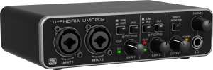 Изображение BEHRINGER UMC202  аудиоинтерфейс 2x2