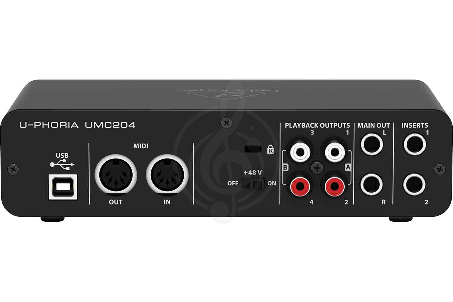  BEHRINGER UMC204 Аудиоинтерфейс 2x4 - фото 2