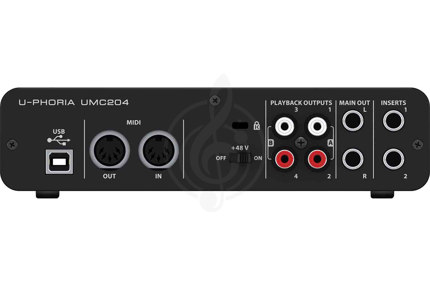  BEHRINGER UMC204 Аудиоинтерфейс 2x4 - фото 3