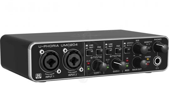  BEHRINGER UMC204 Аудиоинтерфейс 2x4 - фото 5