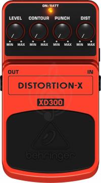 Педаль эффектов для электрогитары Behringer XD300 Педаль эффектов "Distortion-X" - фото 2
