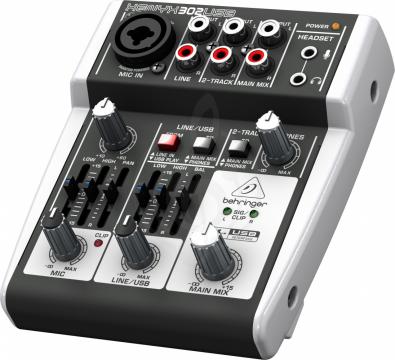 Аналоговый микшер Behringer Xenyx 302USB Микшерный пульт - фото 2