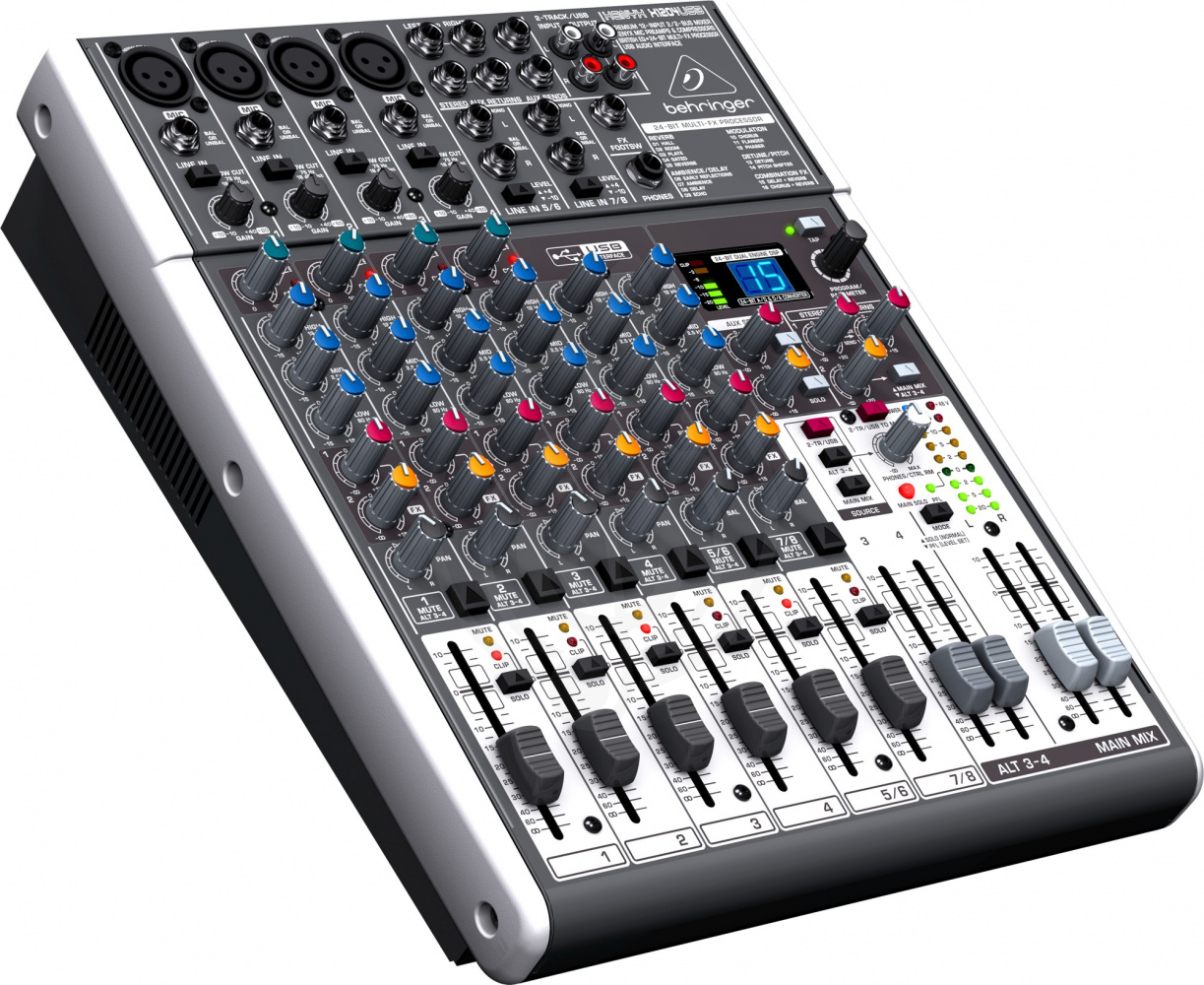 Аналоговый микшер Behringer Xenyx X1204USB-EU Микшерный пульт - фото 4