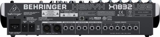 Аналоговый микшер Behringer Xenyx X1832USB аналоговый микшер - фото 5