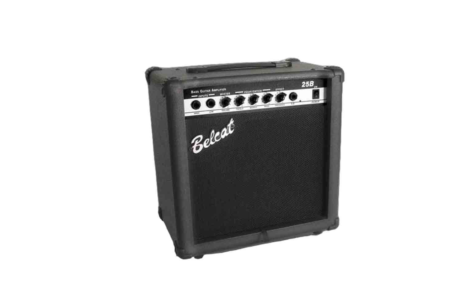 Комбоусилитель для бас-гитары Belcat 25B Комбик басовый, 25W, 2*in, presence, (2 - фото 1