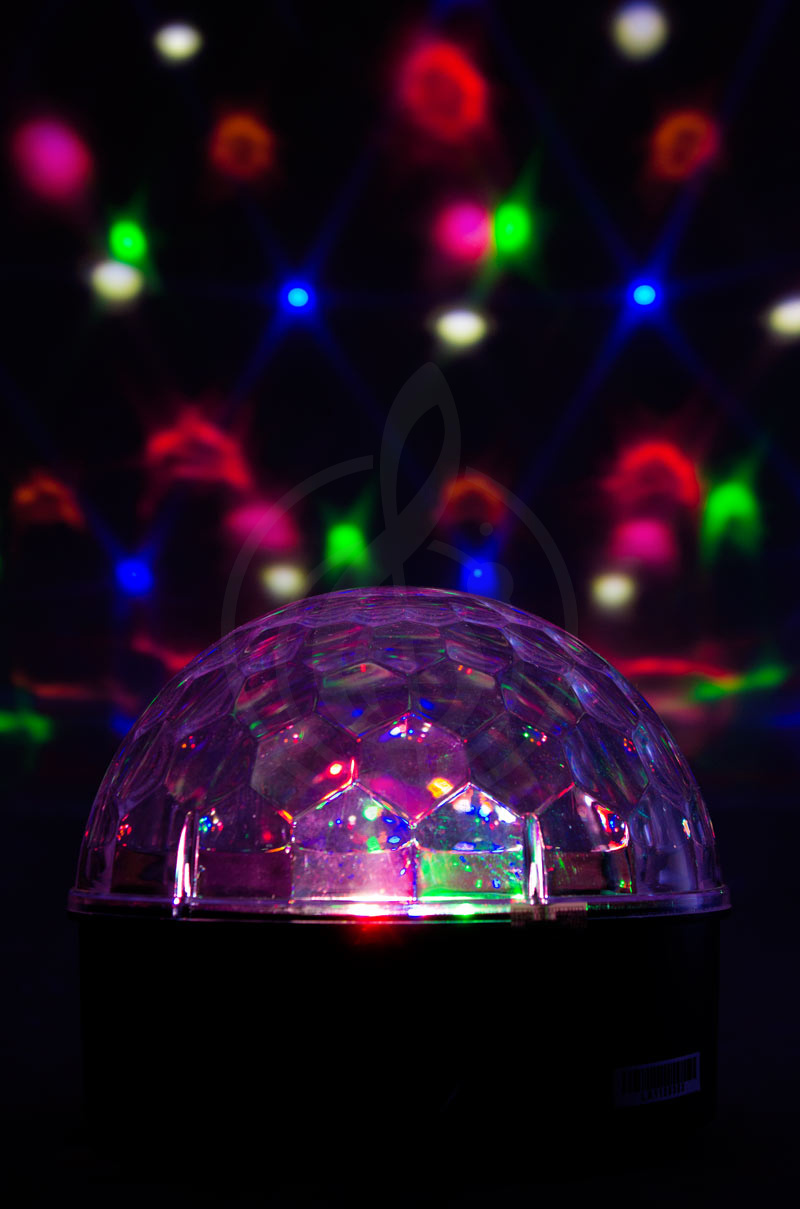 Дискотечный прибор (LED эффект) Big Dipper L001 Светодиодный эффект «магический шар», DMX, 6x3Вт - фото 2