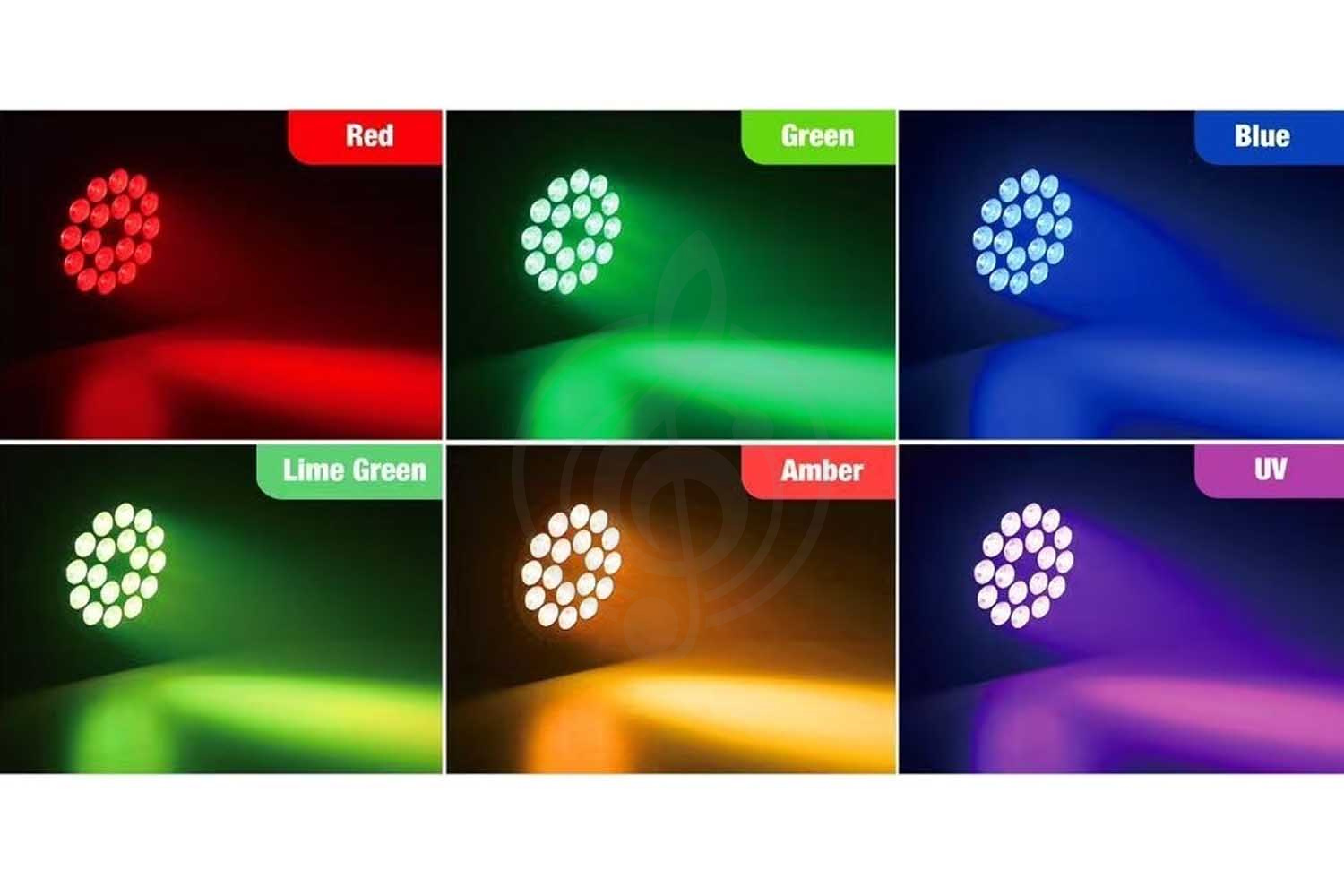 Заливной светильник (LED wash) Big Dipper LPC1818 - Светодиодный прожектор смены цвета - фото 2