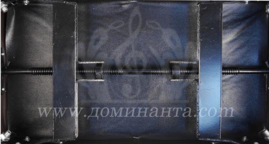 Банкетка BOHAI BH102-4BL - Банкетка черная  - фото 4