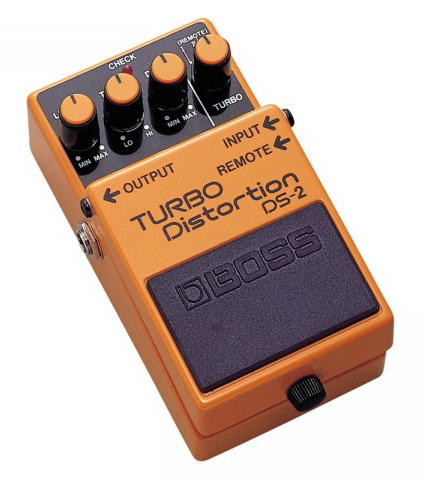 Педаль эффектов для электрогитары Boss DS-2 Turbo Distortion - Педаль турбо дисторшн - фото 1