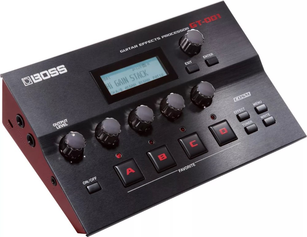 Процессор для электрогитары Boss GT-001 - Гитарный процессор настольный - фото 1
