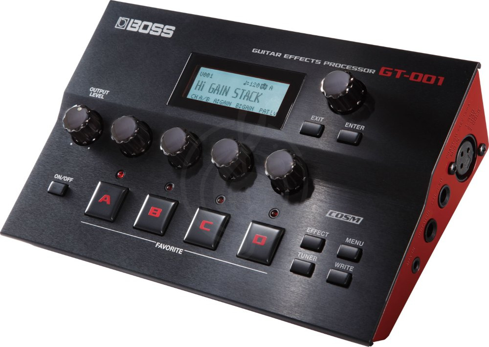 Процессор для электрогитары Boss GT-001 - Гитарный процессор настольный - фото 4