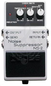 Педаль эффектов для электрогитары Boss NS-2 Noise Suppressor - Подавитель шумов - фото 1