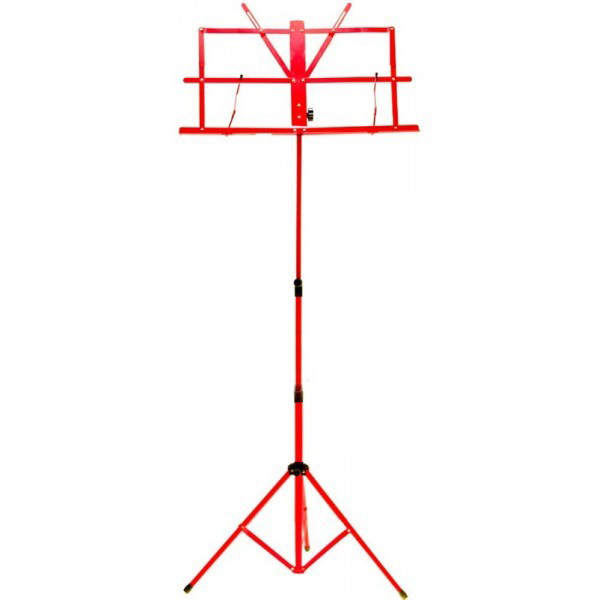 Пюпитр для нот BRAHNER MS-219/RD Пюпитр (подставка для нот), цвет красный - фото 1