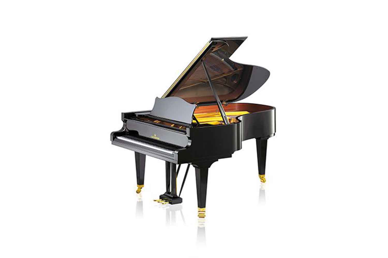 Акустический рояль C. Bechstein B 212 BLP - Рояль акустический черный, полированный - фото 1