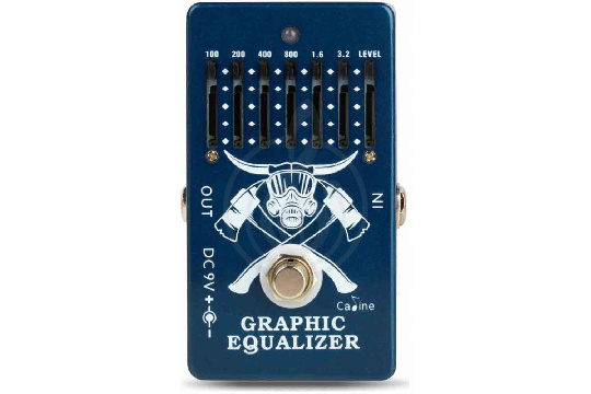 CALINE CP-71 - Педаль Equalizer - фото 1 Педаль эффектов для электрогитары CALINE CP-71 - Педаль Equalizer - фото 1