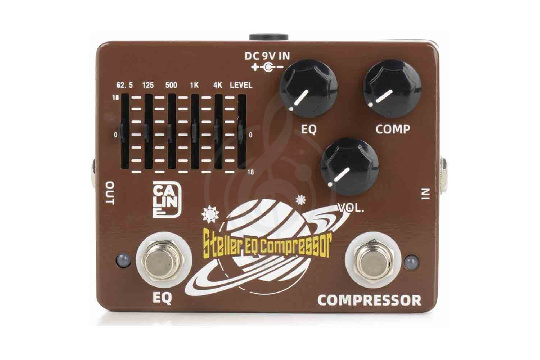 CALINE DCP-10 - Педаль Compressor - фото 1 Педаль эффектов для электрогитары CALINE DCP-10 - Педаль Compressor - фото 1