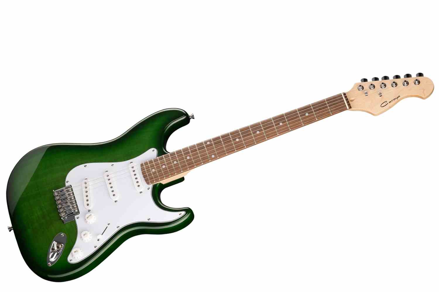 Электрогитара Stratocaster Caraya E200TGR - Электрогитара - фото 1