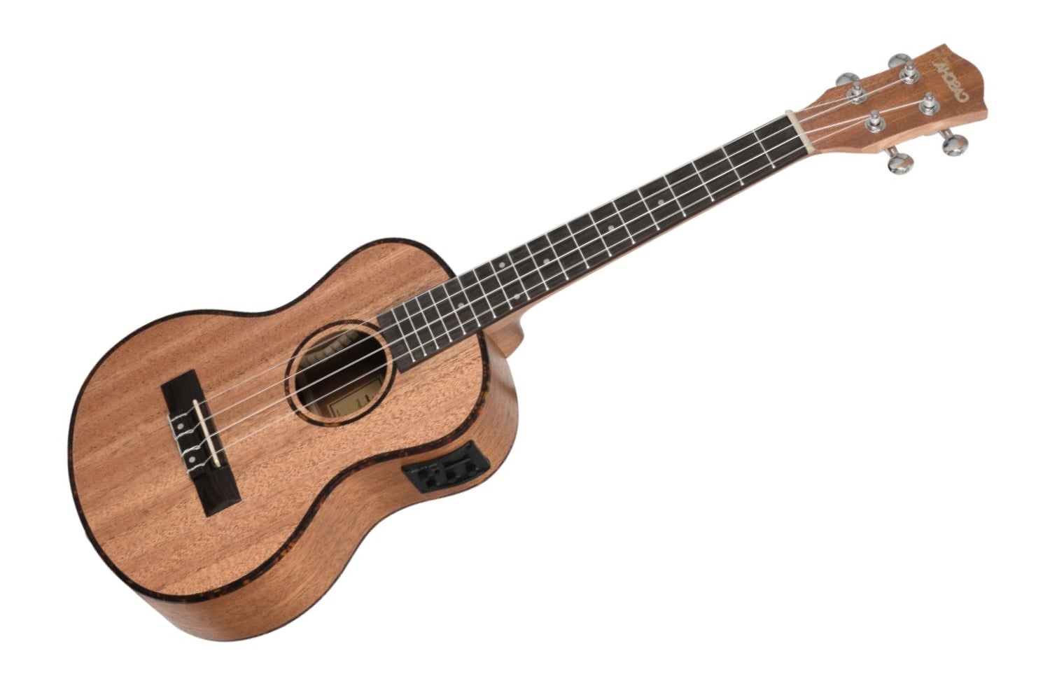 Укулеле тенор Cascha HH-2048E Mahogany Series - Укулеле тенор со звукоснимателем, с чехлом, цвет натуральный - фото 1