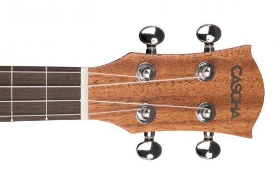 Укулеле тенор Cascha HH-2048E Mahogany Series - Укулеле тенор со звукоснимателем, с чехлом, цвет натуральный - фото 5