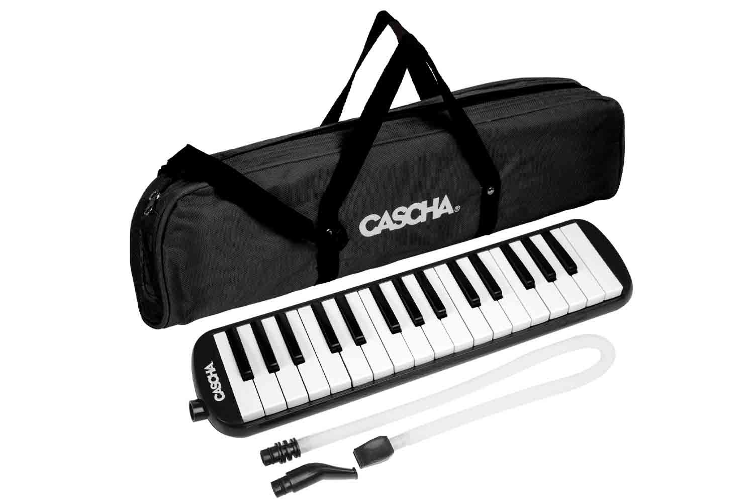 Мелодики (pianica) Cascha HH-2061 - Мелодика, 32 клавиши, с чехлом и мундштуком, черная - фото 1