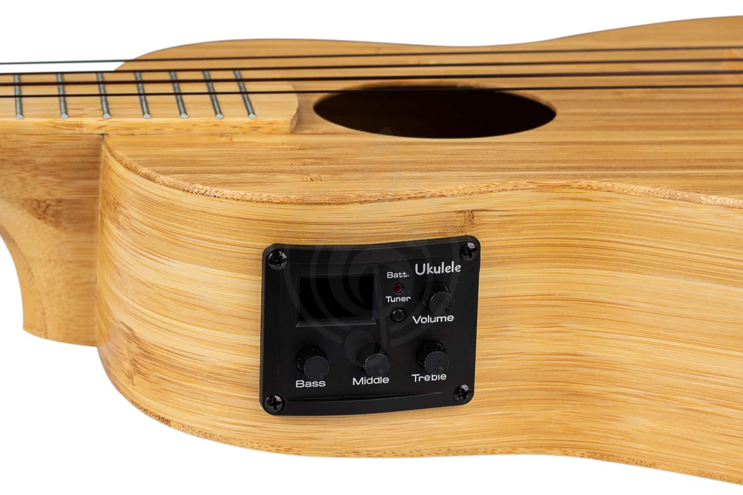 Укулеле концерт Cascha HH-2313E Bamboo Series - Укулеле концертный с чехлом и звукоснимателем - фото 5